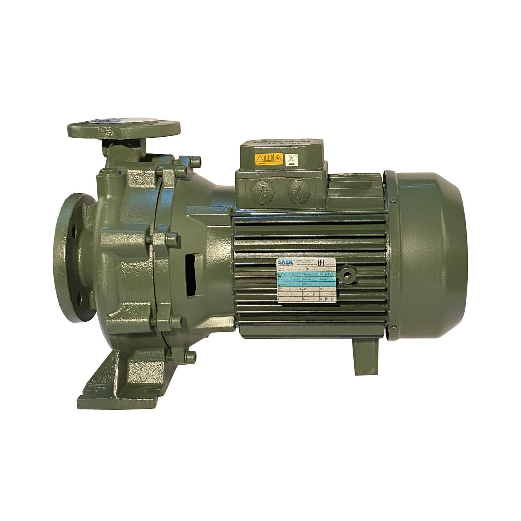 Насос моноблочный SAER Elettropompe IR 32-200N 4,0 кВт 16 м3/ч 56,3 м