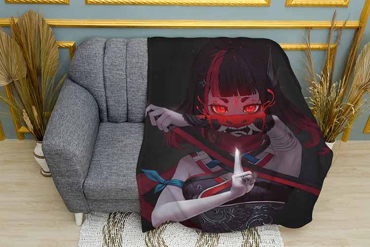 Плед Girl Dragon Anime плюш однослойный 135х150 см (113048) Плед Girl Dragon Anime плюш однослойный 135х150 см (113048)