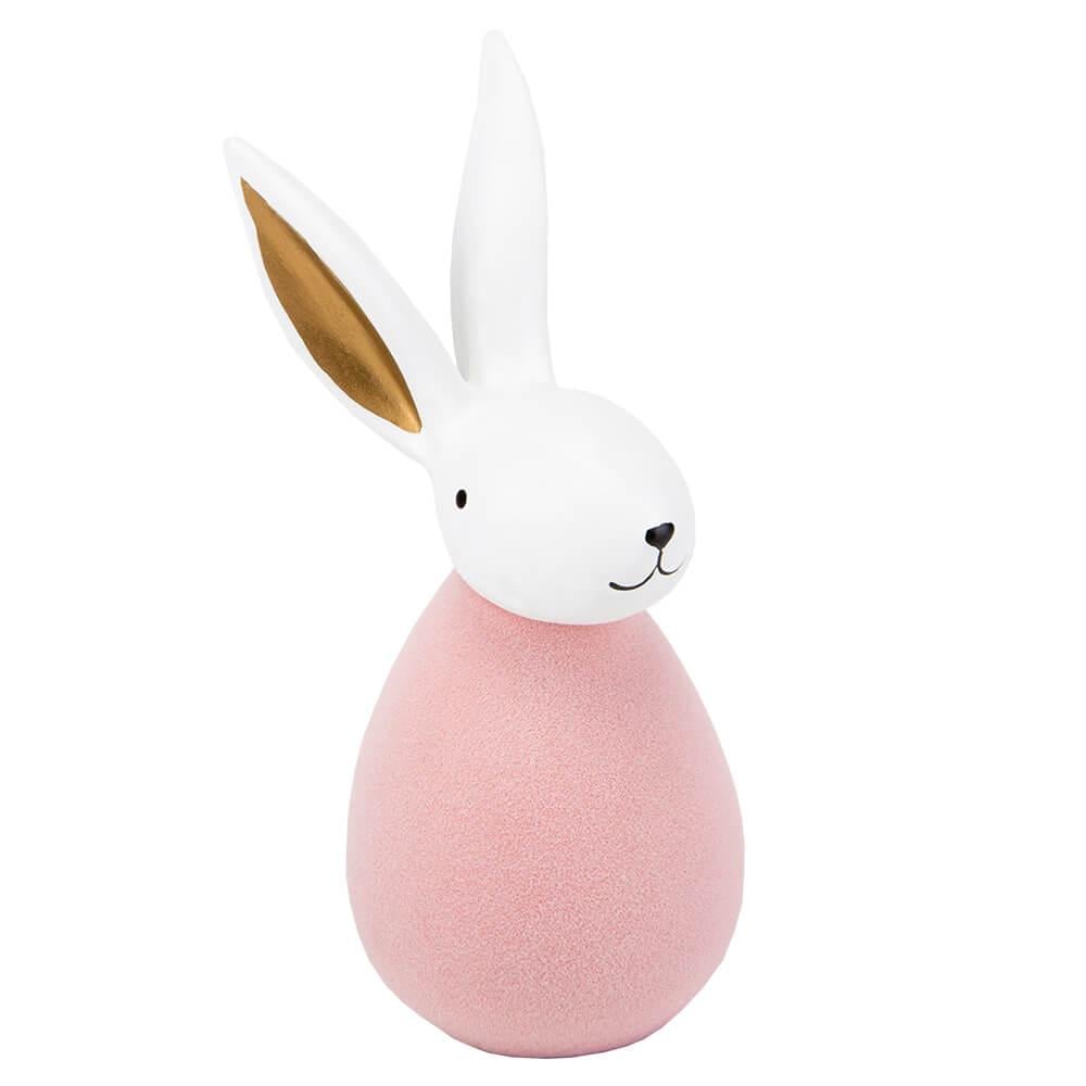 Декоративная пасхальная фигурка Elisey Ушастик 6 шт. 18 см (4000-015/pink)