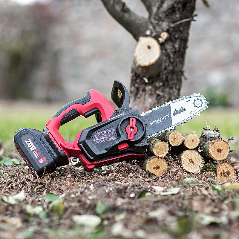 Электропила аккумуляторная Worcraft CGC-S20LiB без аккумулятора и зарядного 20В - фото 12
