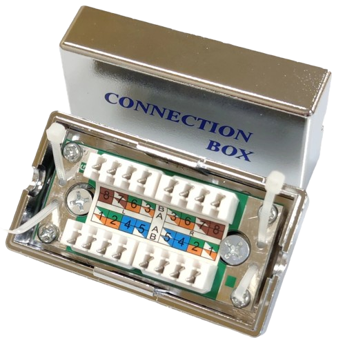 З'єднувач кручений пари під забивання FTP cat 5e технології забивання Krone IDC Сірий (32534312)