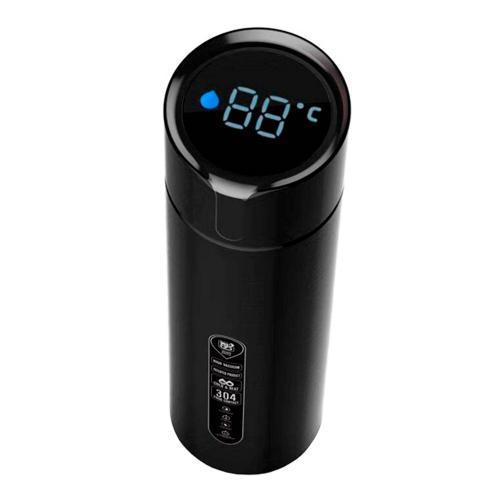 Термос с индикатором температуры 500 мл Черный (EL-276-1)