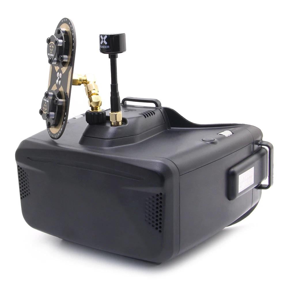Видеошлем для FPV дронов SKYZONE Cobra X V4 Diversity DVR 5,8G 48CH LCD 1280х720 2 антенны (00-00026977)