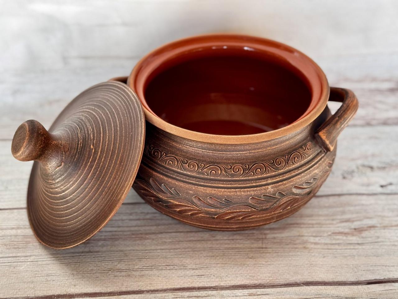 Жаровня глиняна Колбасник 2 л (2571955712)