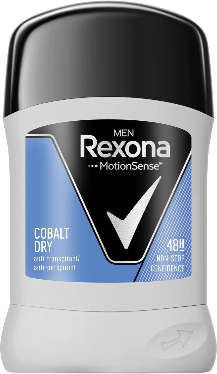 Антиперспірант чоловічий Rexona олівець Кобальт 50 мл (73103714) - фото 1 Антиперспірант чоловічий Rexona олівець Кобальт 50 мл (73103714) - фото 1