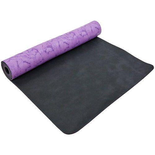 Килимок для фітнесу та йоги FI-0566 Фіолетовий (56429016)