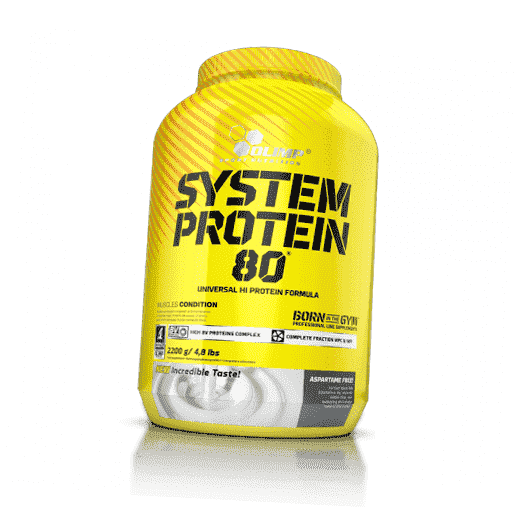 Протеин многокомпонентный System Protein 80 Клубника 2200 г (29283005) - фото 1