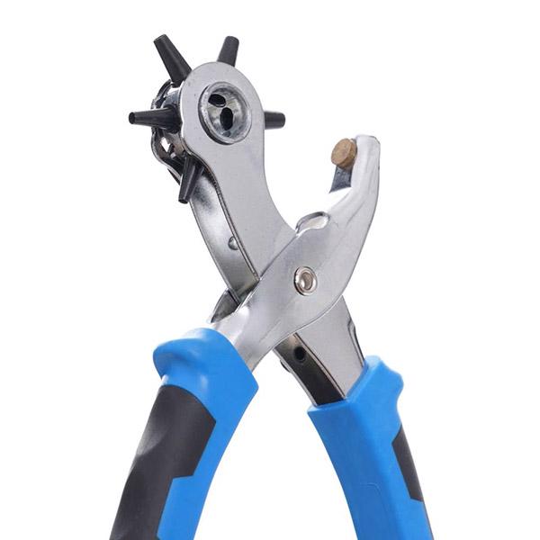 Набір TAGRED пробійник для шкіри 2.5/3/3.5/4/4.5/5 мм та плоскогубці з люверсами/кнопками 128 одиниць (ТА4170) - фото 5 Набір TAGRED пробійник для шкіри 2.5/3/3.5/4/4.5/5 мм та плоскогубці з люверсами/кнопками 128 одиниць (ТА4170) - фото 5