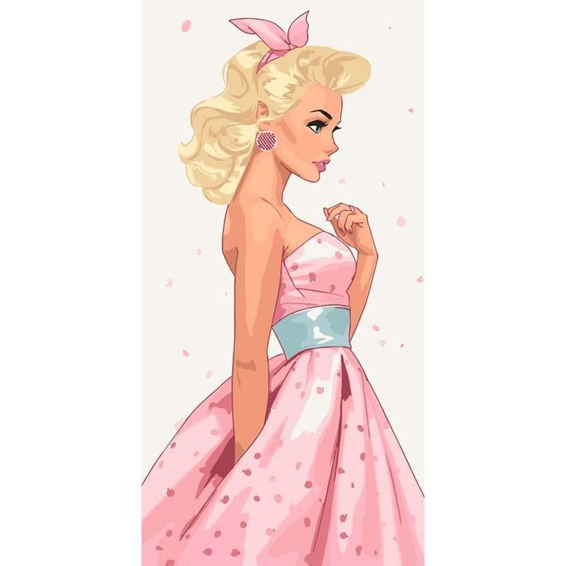 Картина по номерам ART CRAFT Женская нежность 40х80 см (10119-AC)