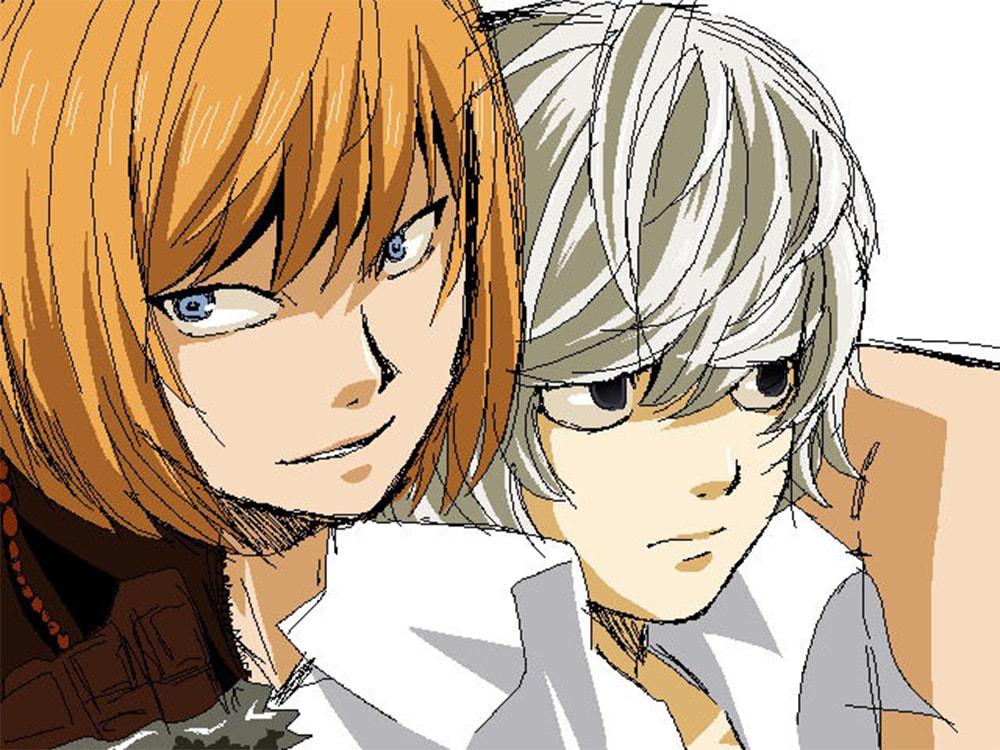 Алмазная мозаика SHLab Аниме Death Note Ниа и Мелло SH-32716 40x30 см (32716)
