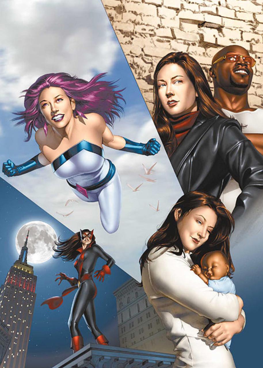 Картина постер Gee! Marvel heroes Герои Марвел Джессика Джонс 40х60 см MH.09.005