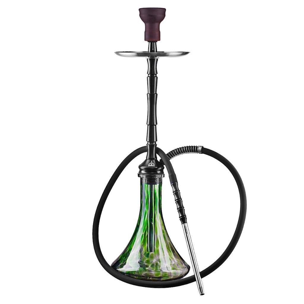 Кальян Rainbow Hookah 2.0 Black з колбою XL Green Black (275-192-104) - фото 1