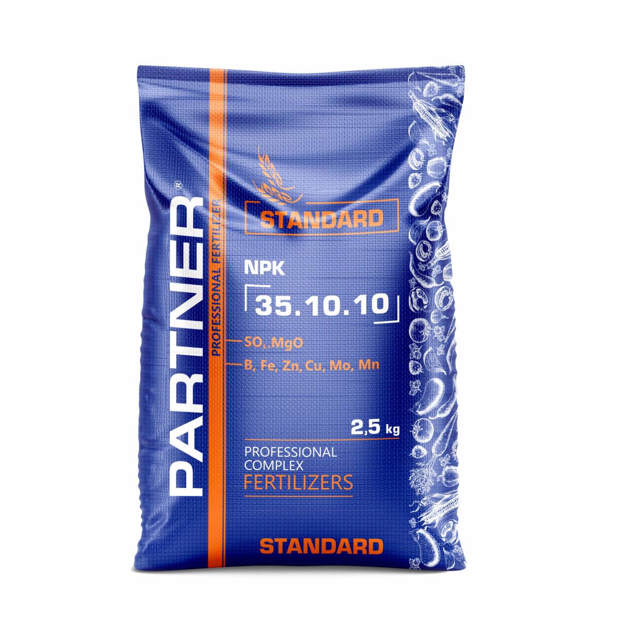 Комплексне добриво Partner Standard NPK 35.10.10 S/MG/МЕ 2,5 кг (00111)