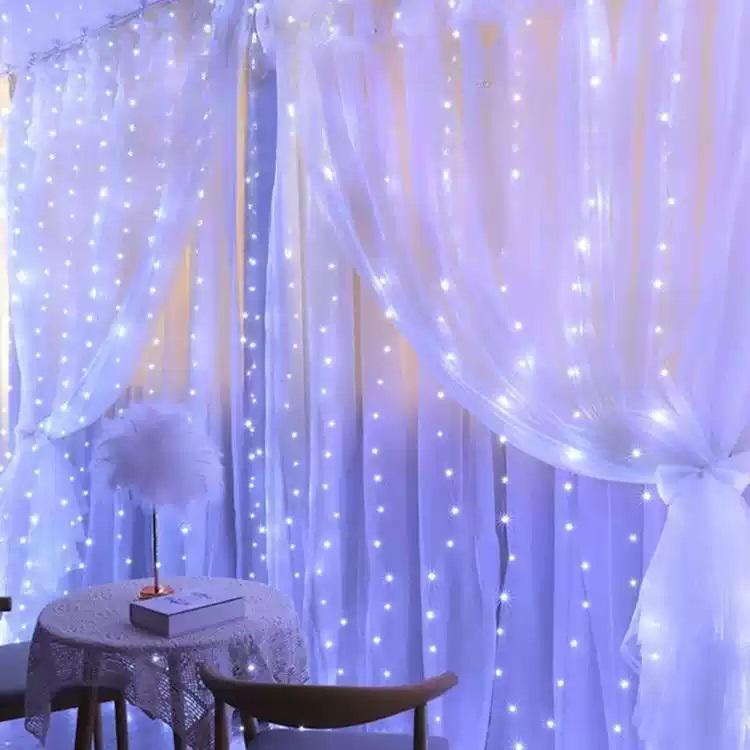 Гирлянда Штора на батарейках 3х3 м (30273736) - фото 2 Гирлянда Штора на батарейках 3х3 м (30273736) - фото 2