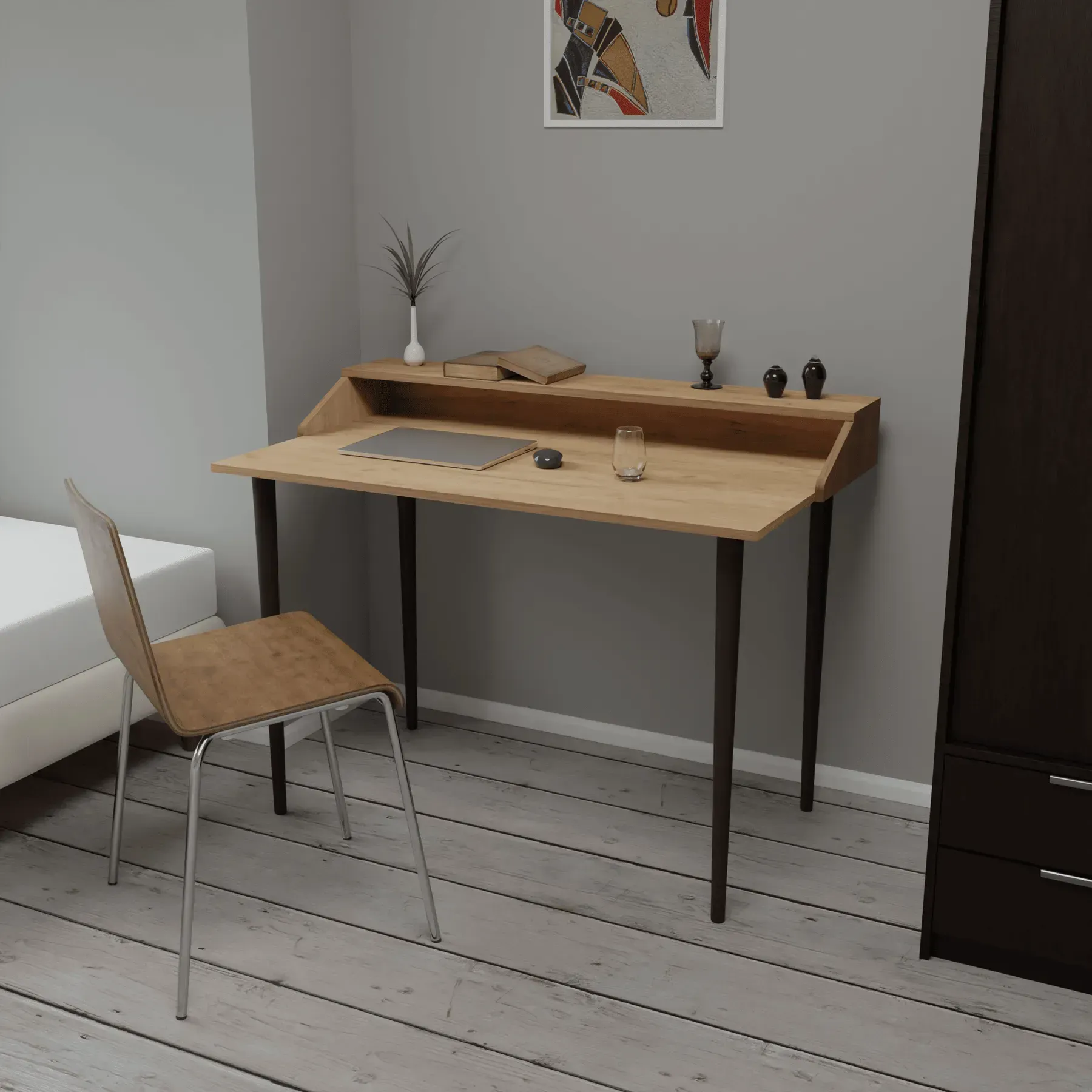 Стол письменный Неман РАР 110х65х75 см Дуб крафт золотой (293756) Стол письменный Неман РАР 110х65х75 см Дуб крафт золотой (293756)