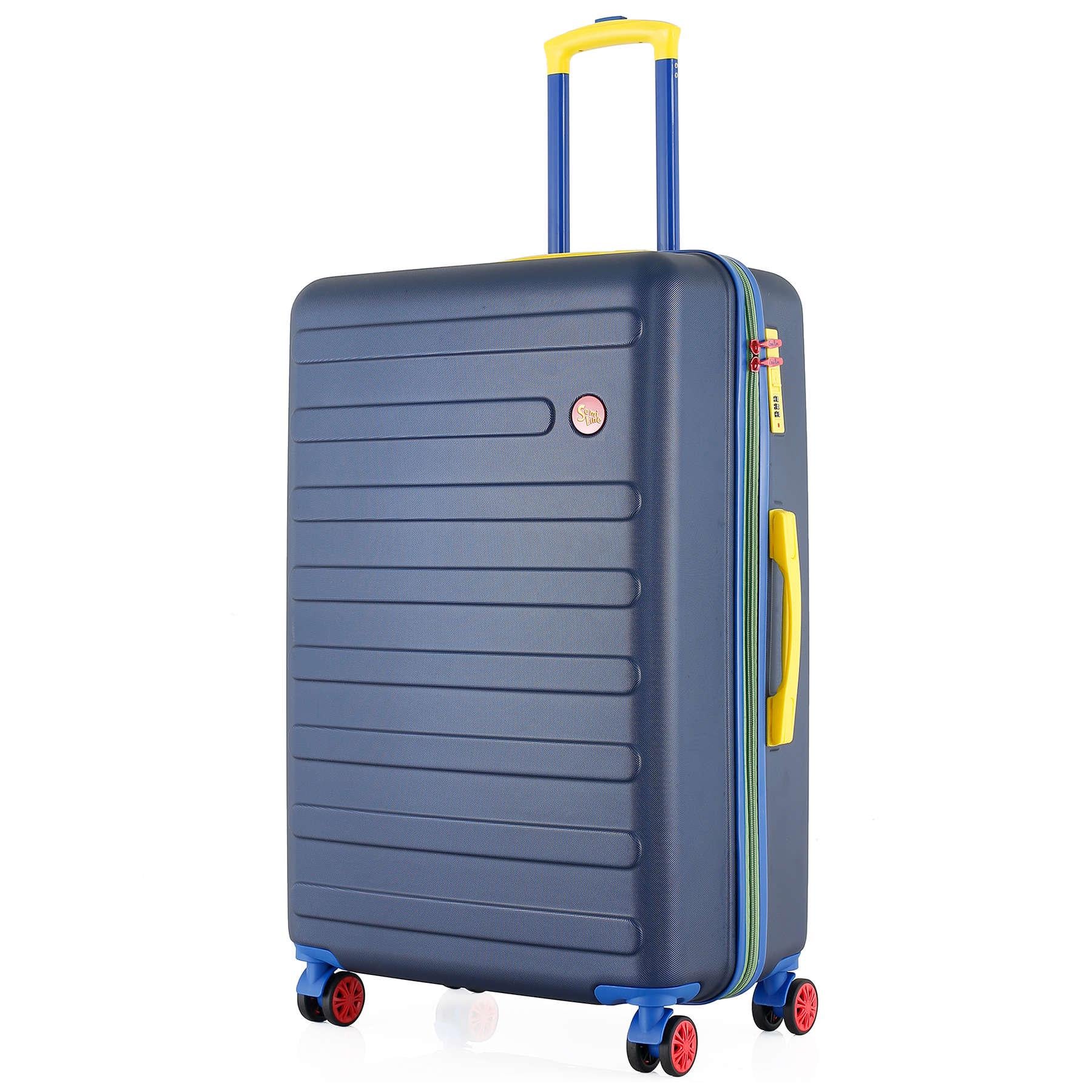 Валіза Semi Line T5847-3 ABS-пластик 28" 97.5 л Синій (DAS3979)