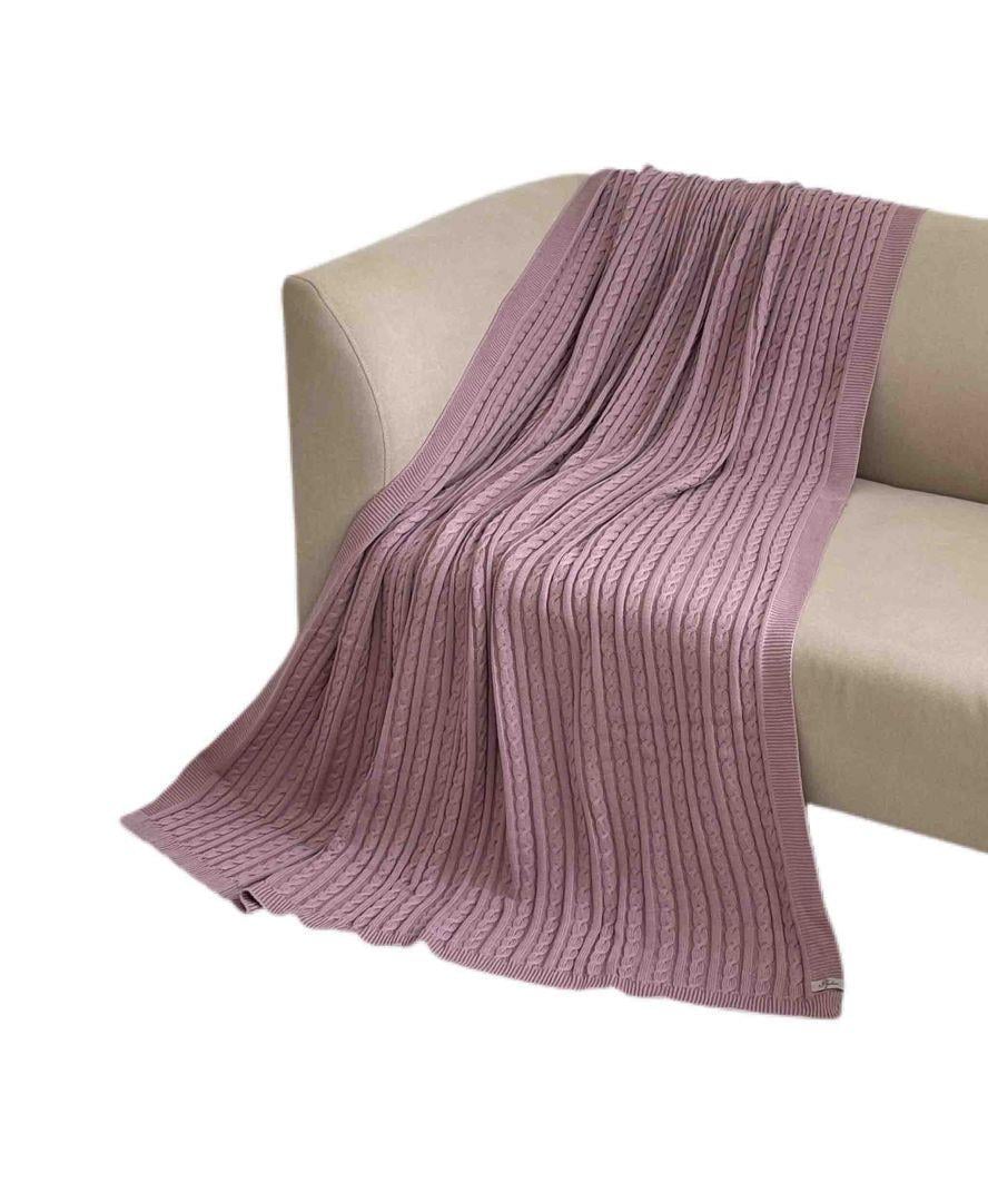 Плед Exclusive Nature 140х180 см Темно Розовый (026677) - фото 5 Плед Exclusive Nature 140х180 см Темно Розовый (026677) - фото 5