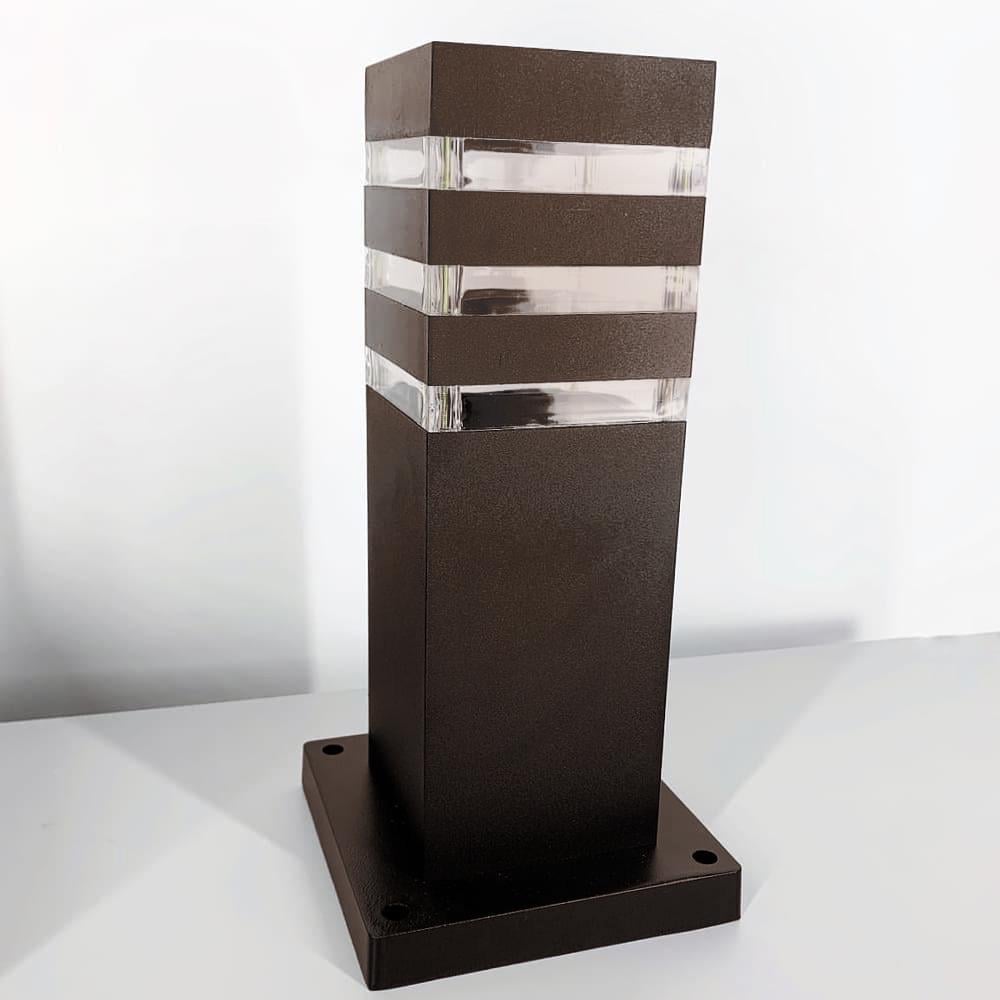 Фонарь уличный-столб 8024 30 см Coffee (30CM CF стовп) - фото 2 Фонарь уличный-столб 8024 30 см Coffee (30CM CF стовп) - фото 2