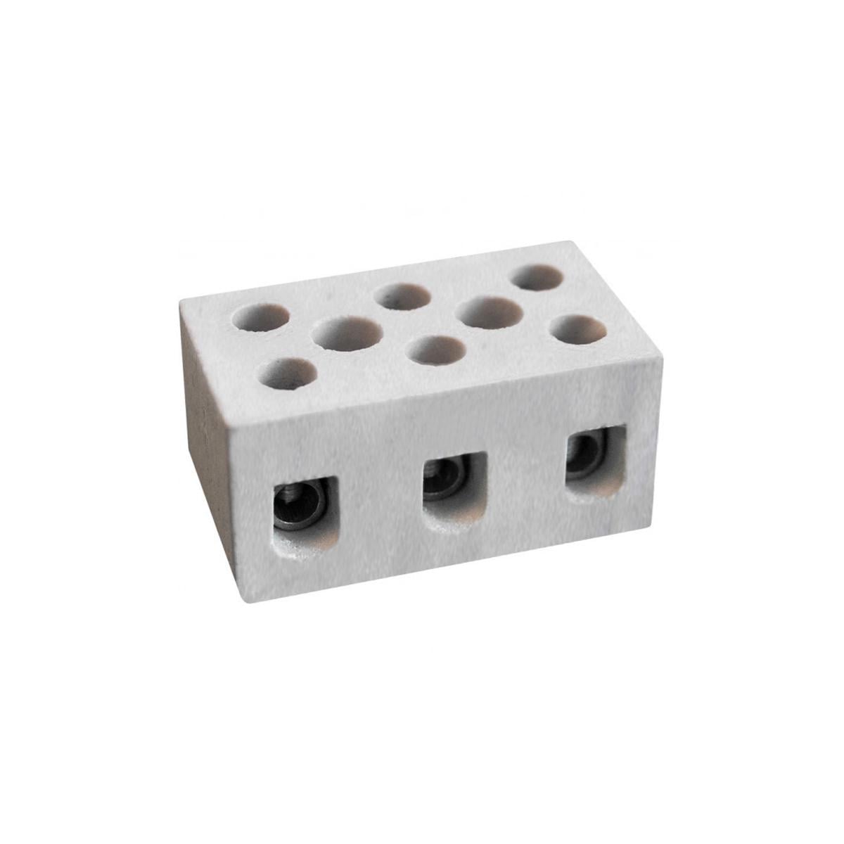 Колодка клеммная ДКС Cosmec керамическая 3P 30A 16 мм2 (65707)