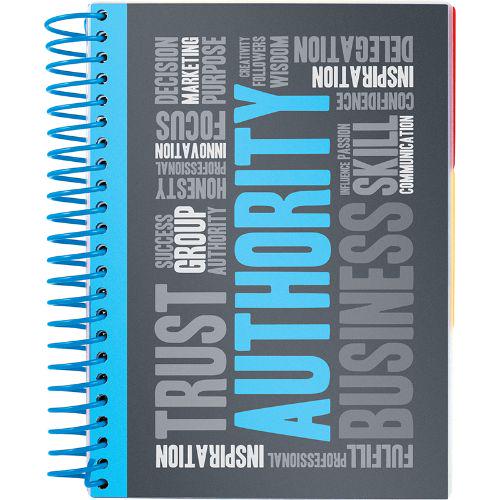 Блокнот с разделителями Axent А5 120 листов в клетку Голубой (8405-05-A)