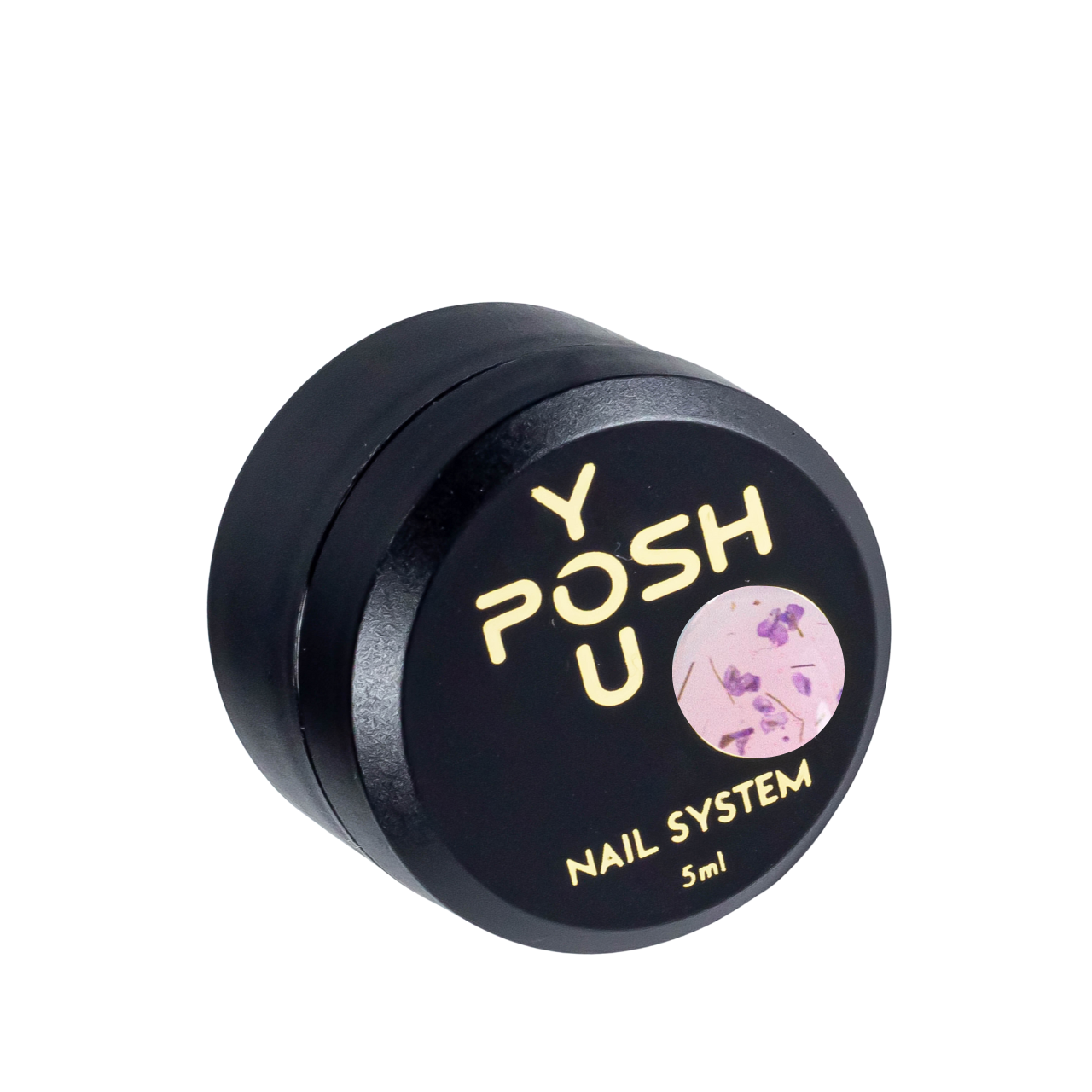 Гель-лак для ногтей с сухоцветами YouPOSH Cotton Weed №2 5 мл Фиолетовый