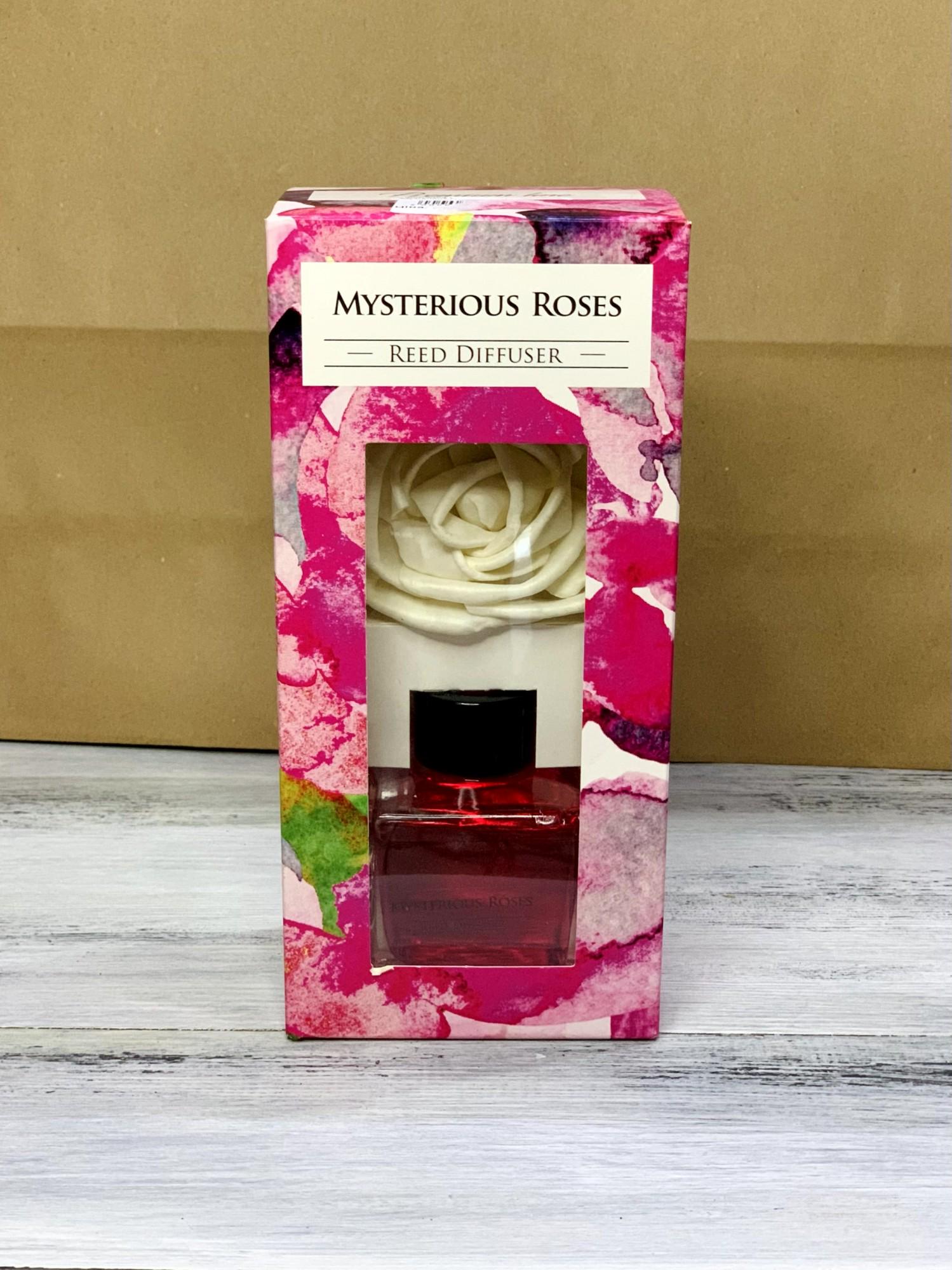 Аромадифузор Mysterious Roses с цветком 80 мл