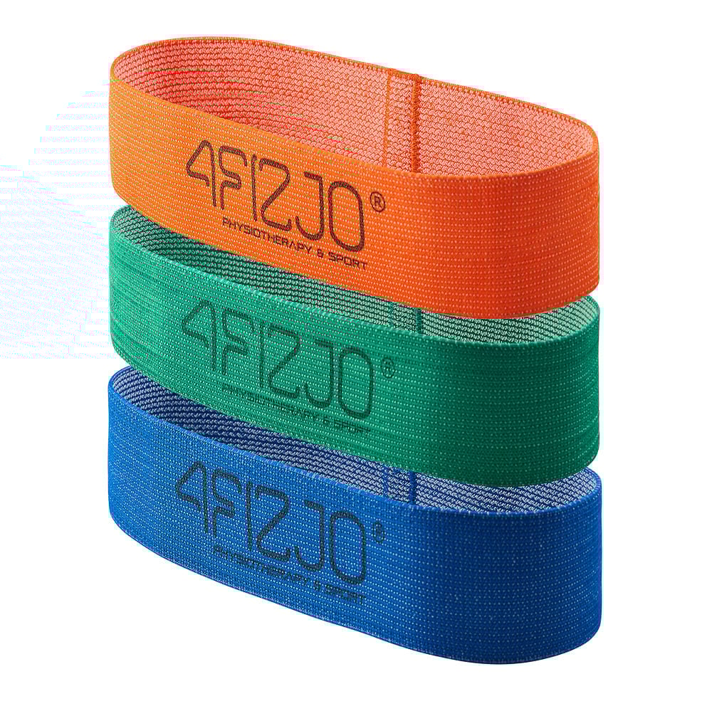 Резинка для фитнеса 4FIZJO Flex Band 3 шт 1-15 кг (4FJ0126)