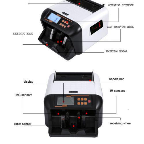 Счетчик банкнот UKC 555 MG с детектором Bill Counter UV (006221) - фото 4