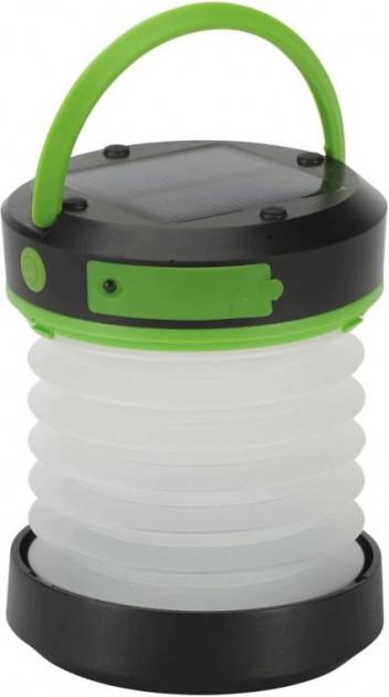 Складний ліхтар SUNROZ Solar Camping Lantern для подорожей на сонячній батареї Чорно-зелений (SUN4346) Складний ліхтар SUNROZ Solar Camping Lantern для подорожей на сонячній батареї Чорно-зелений (SUN4346)
