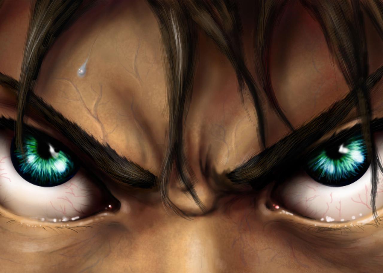 Картина GeekLand Attack on Titan глаза (AT 09.110)