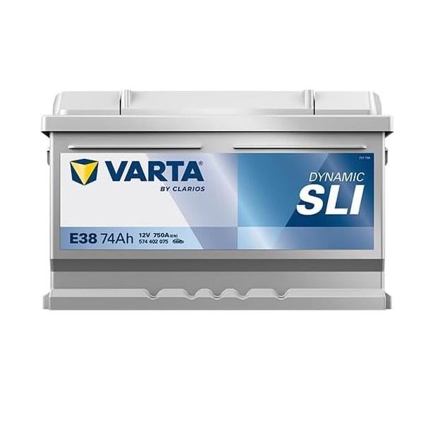 Аккумулятор автомобильный Varta Dynamic SLI 12V 74 Ah 750A R+ (574402075)