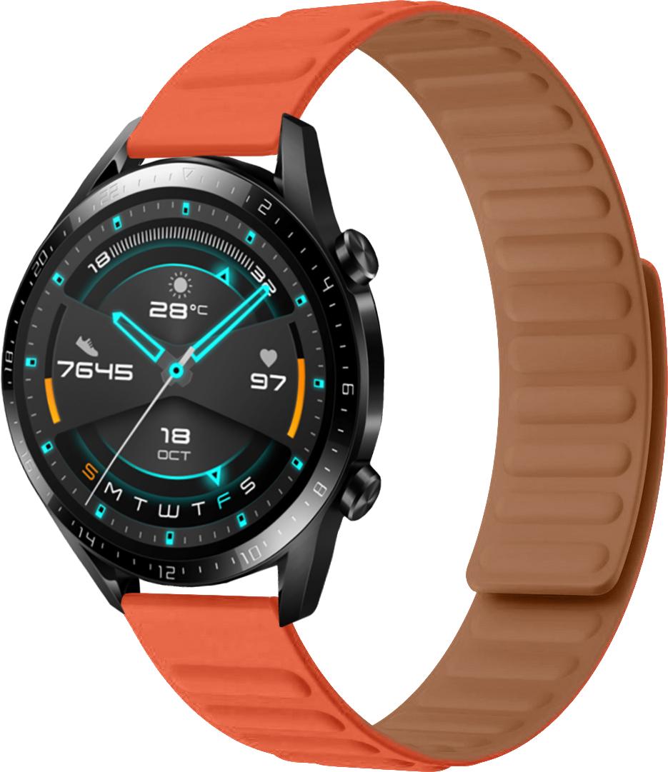 Ремешок Magneter для Huawei Watch GT 2 46 мм Orange (26638-2C) Ремешок Magneter для Huawei Watch GT 2 46 мм Orange (26638-2C)
