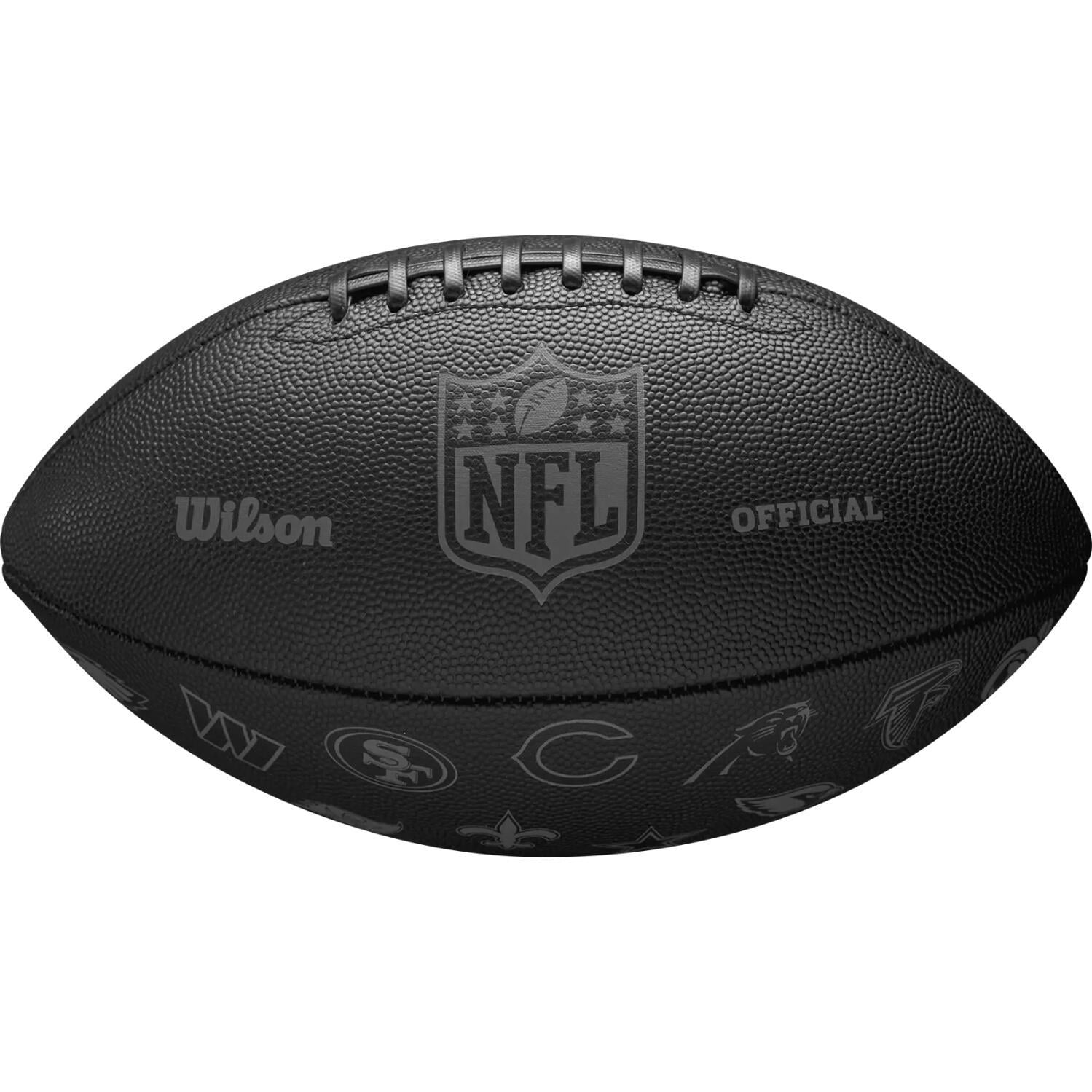 Мяч для американского футбола Wilson NFL 32 TEAM FOOTBALL р. 9 Черный (WF4015701XBOF) Мяч для американского футбола Wilson NFL 32 TEAM FOOTBALL р. 9 Черный (WF4015701XBOF)