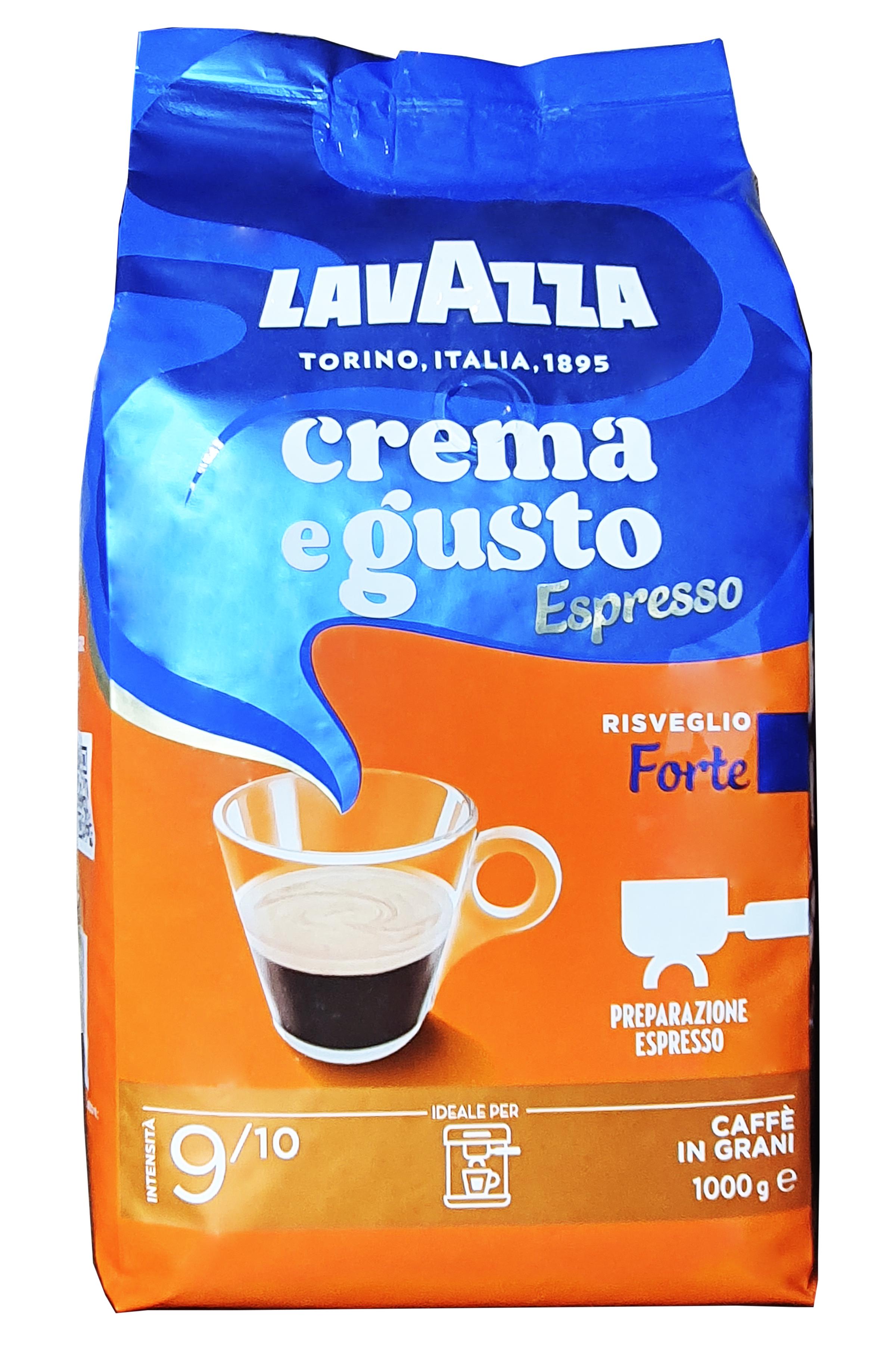 Кава Lavazza Crema e Gusto Forte зерно 1 кг (57245) - фото 3 Кава Lavazza Crema e Gusto Forte зерно 1 кг (57245) - фото 3