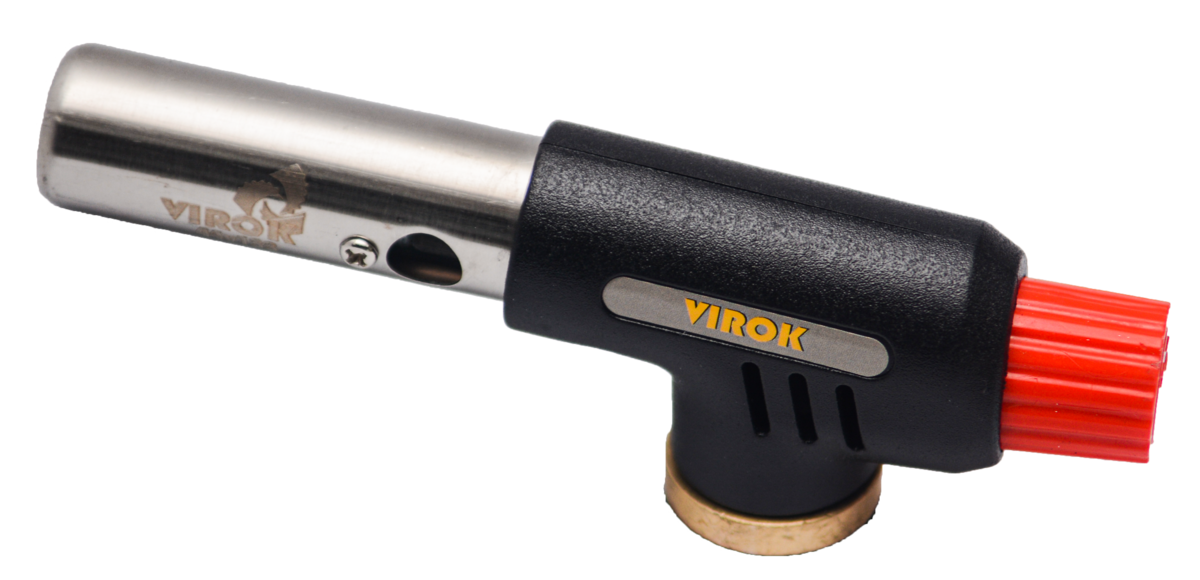 Газовий пальник різьбовий 7/16" з п'єзопідпалом (44-188)