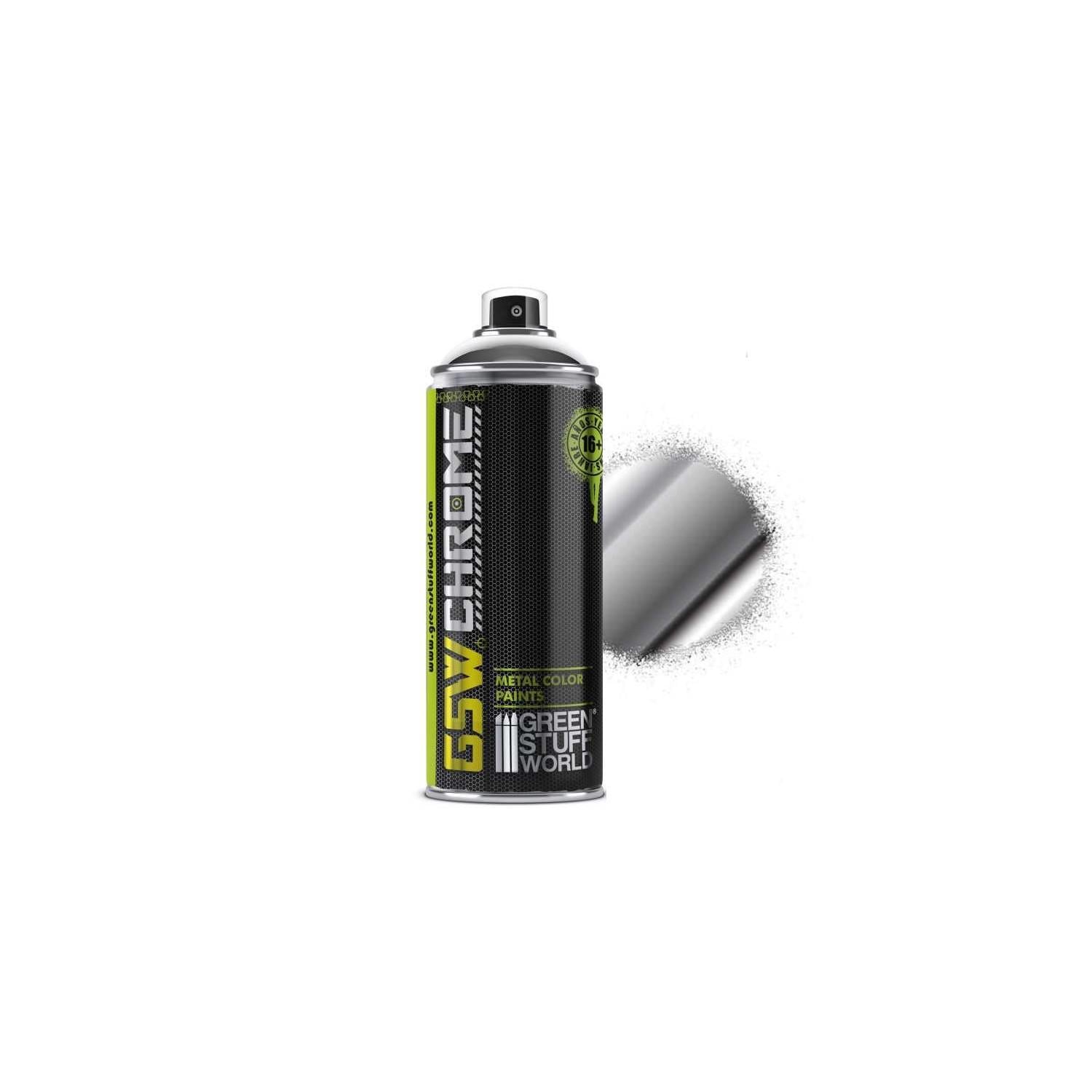 Краска спрей хромированная GSW Chrome Spray 400 мл