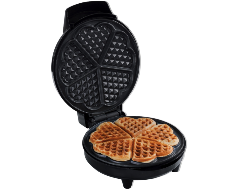 Вафельница-гриль мини Bestron многофункциональная с антипригарным покрытием для бельгийских вафель Сердце (27088245)