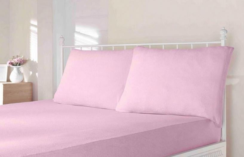 Простынь Maison D'or трикотажная на резинке 180x200 см с наволочками 2 шт. 50x70 см Rose (2000022265622) - фото 4 Простынь Maison D'or трикотажная на резинке 180x200 см с наволочками 2 шт. 50x70 см Rose (2000022265622) - фото 4