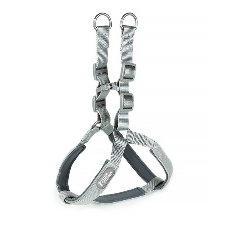 Шлея для собак TUFF HOUND 1606 XL нейлоновая Gray Шлея для собак TUFF HOUND 1606 XL нейлоновая Gray