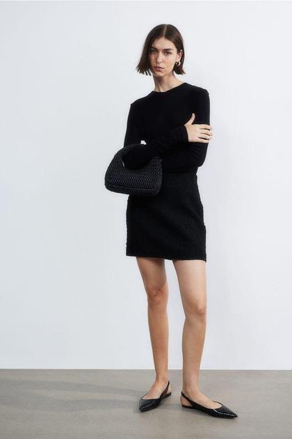 Юбка H&M 1186911П р. 34 Черный