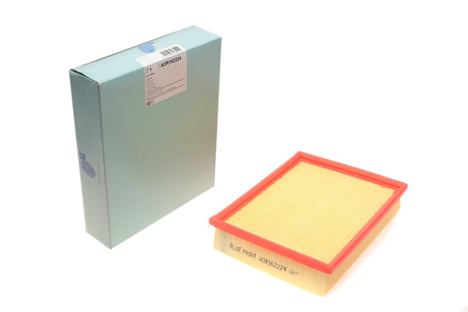 Фильтр воздушный BLUE PRINT для Renault Laguna III 1,6/2,0 16V 07- (ADR162224)