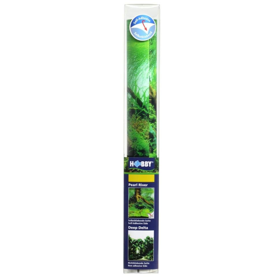 Фон для аквариума Hobby Pearl River/Deep Delta самоклеющийся 120x50 см (HB31228)
