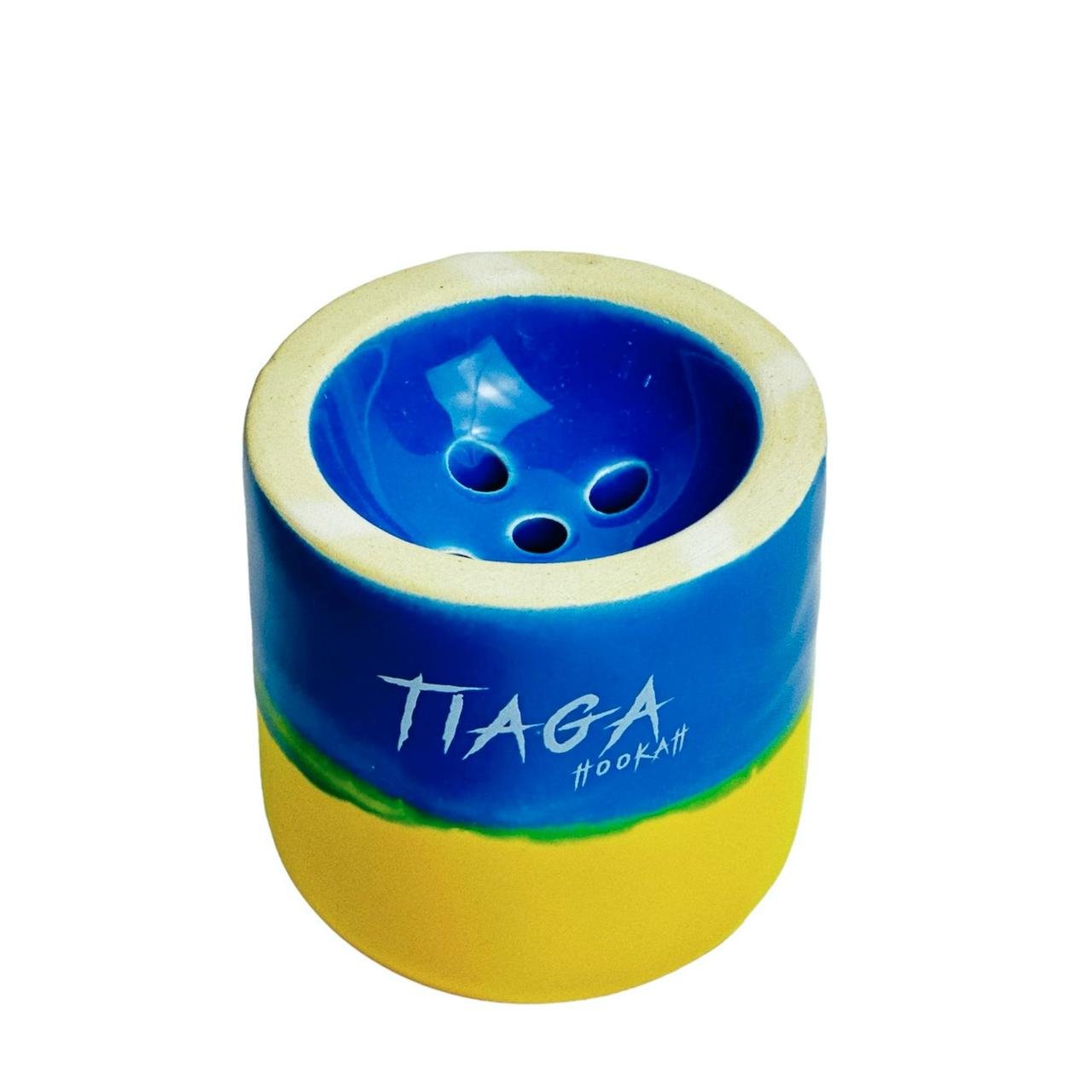 Чаша з глини з терморегуляцією Tiaga Hookah Blue/Yellow (482000525)