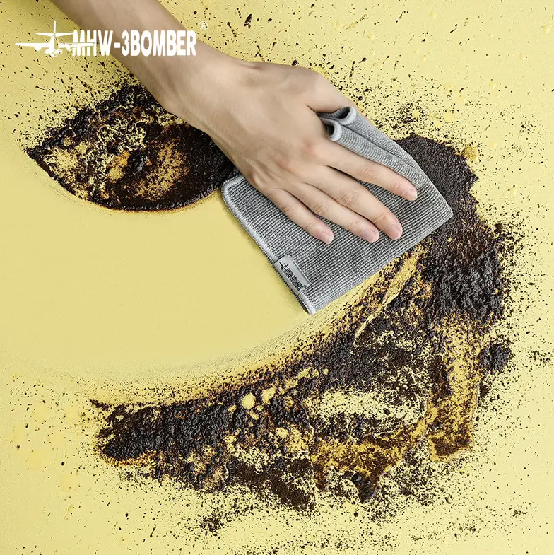 Набор полотенец бариста MHW-3BOMBER 4 шт. 28x28 см Серый/Темно-синий (CT5322) - фото 4 Набор полотенец бариста MHW-3BOMBER 4 шт. 28x28 см Серый/Темно-синий (CT5322) - фото 4