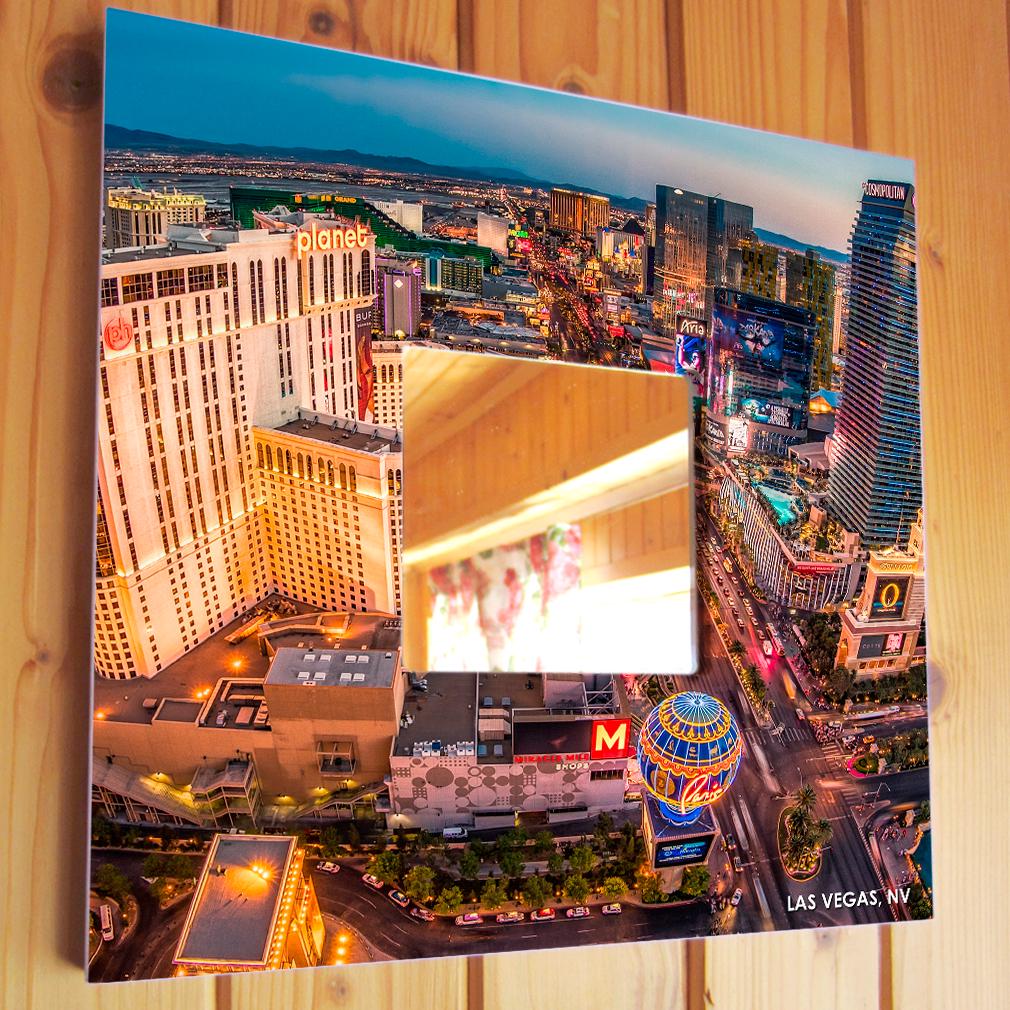 Зеркало декоративное Лас Вегас 260х260 мм (M04049)