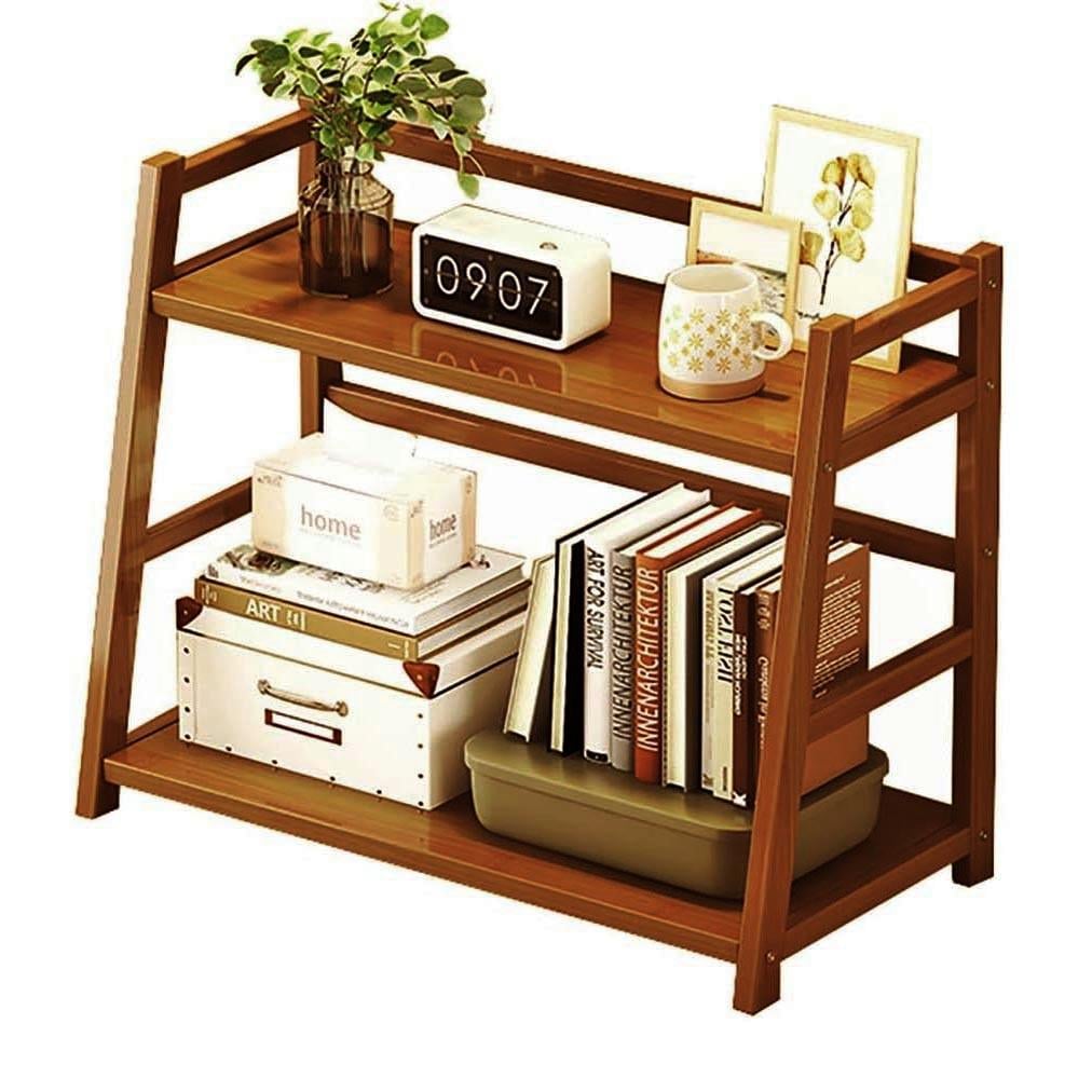 Полка-надстройка настольная из дерева Лорения охра (АКД-021304)