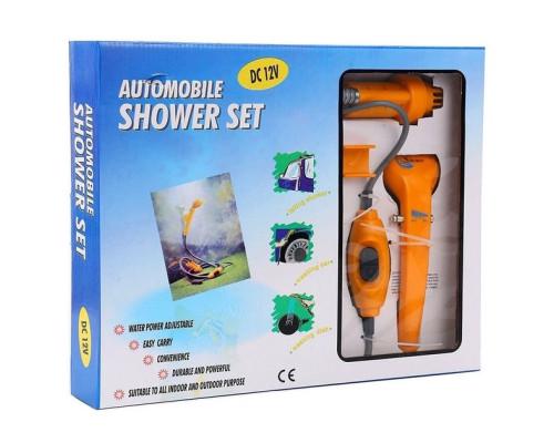 Душ портативний електронний автомобільний Shower Set 12V для кемпінгу (27417783) - фото 13