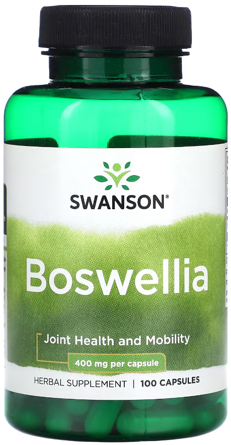Добавка натуральная Босвеллия Swanson Boswellia 400 мг 100 капсул