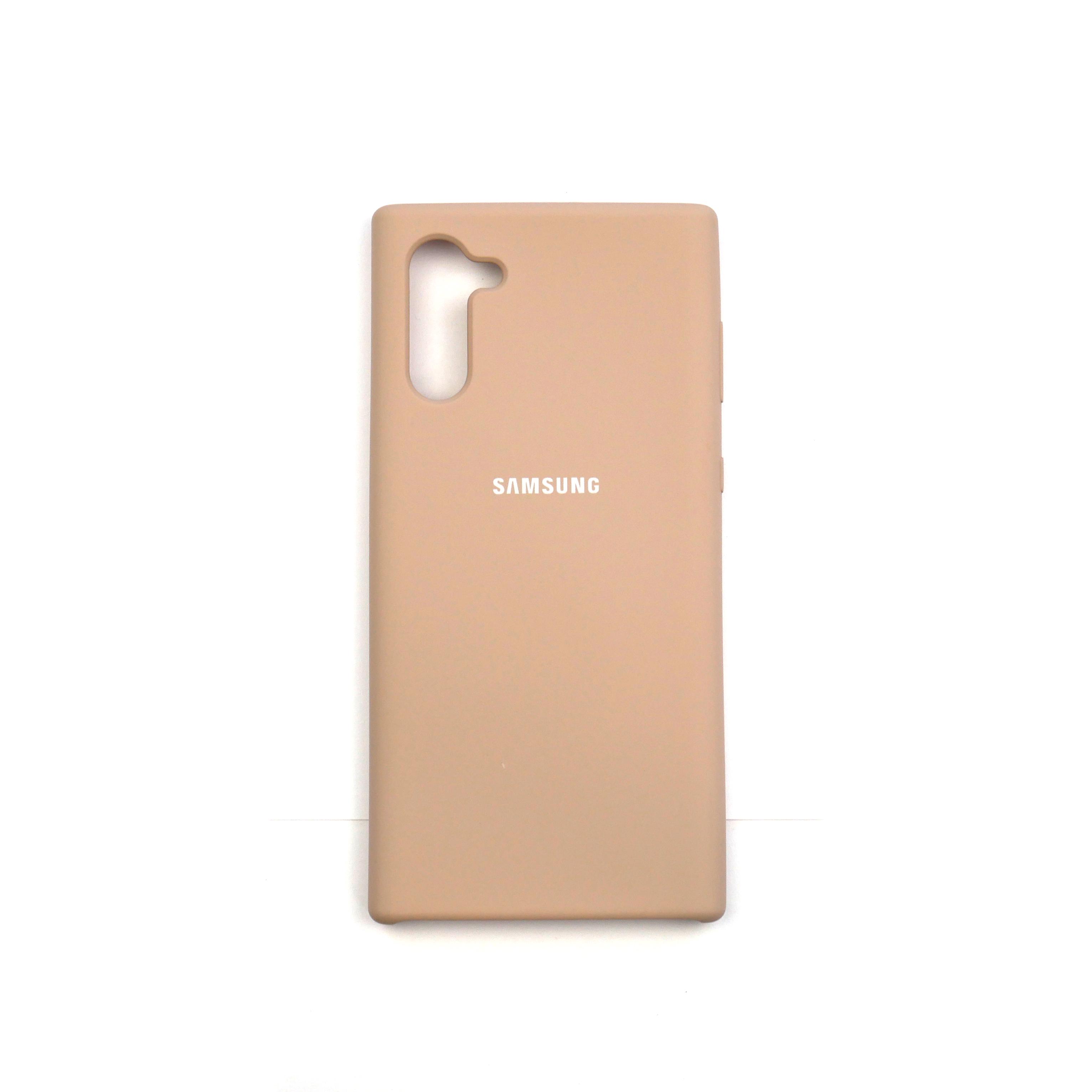 Чехол Jelly Silicone Case Samsung Note 10 Pink Sand (19)