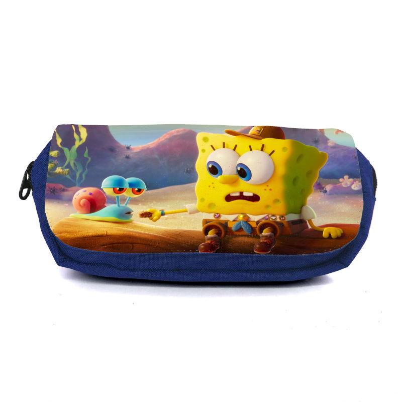 Пенал школьный Спанч Боб SpongeBob SPB-001 Синий (1479353883)